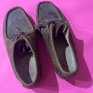 Clarks leather 10.5 men shoes